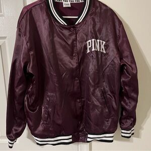 Women’s Victoria Secrets Pink Jacket. Size Large